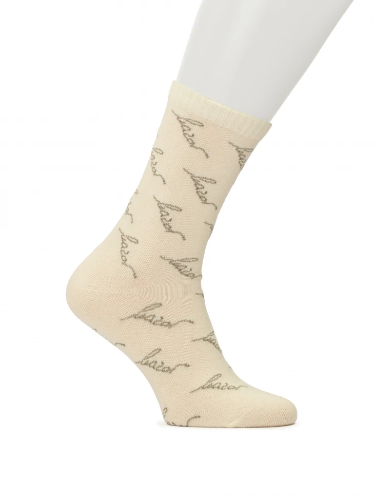 kazar Logan cream socks