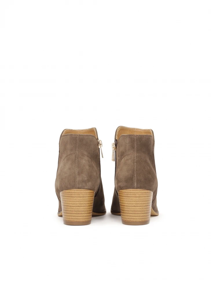 Kazar Low Cowboy Boots In Suede