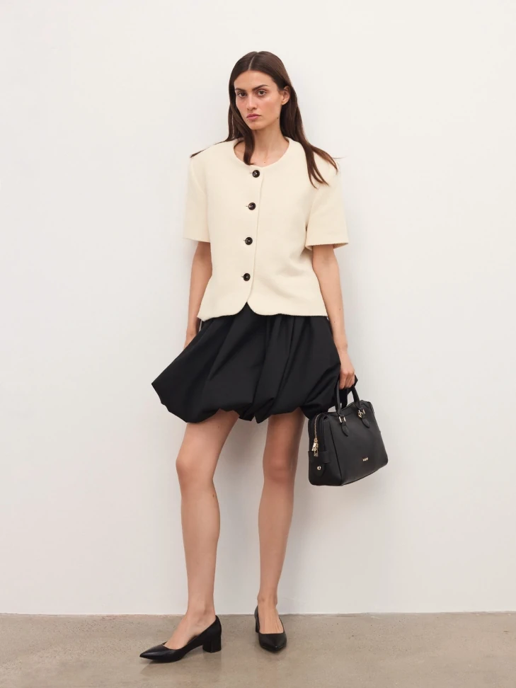 Kazar Low Leather Pumps With Pointed Toe Nose