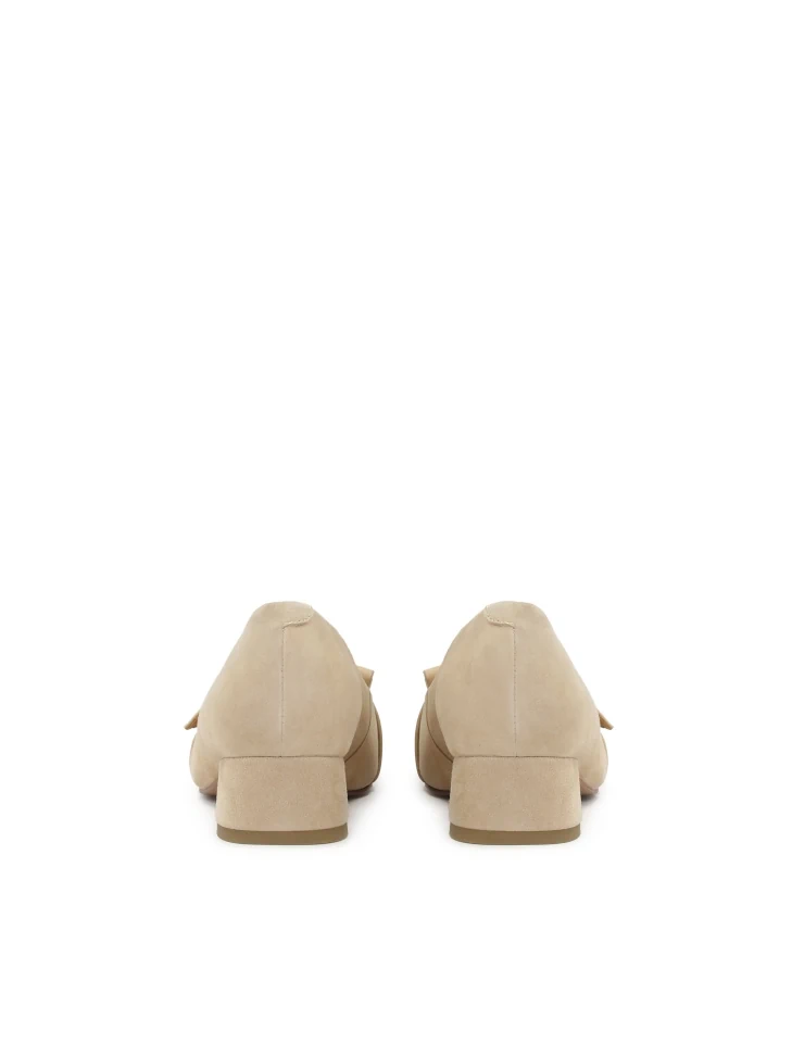Kazar Low Pumps In Suede And Smooth Leather
