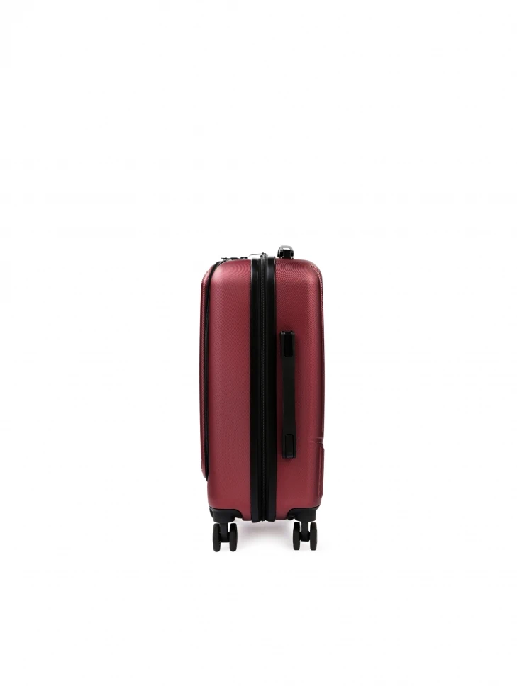 Kazar Maroon Cabin Bag On Double Swivel Wheels