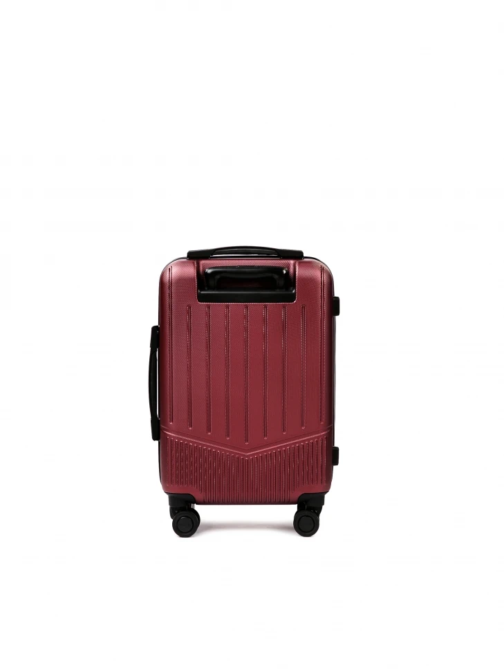 Kazar Maroon Cabin Bag On Double Swivel Wheels