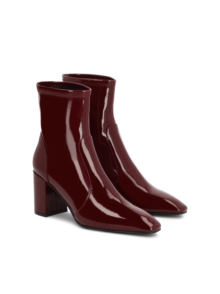 Kazar Maroon Stiletto Boots