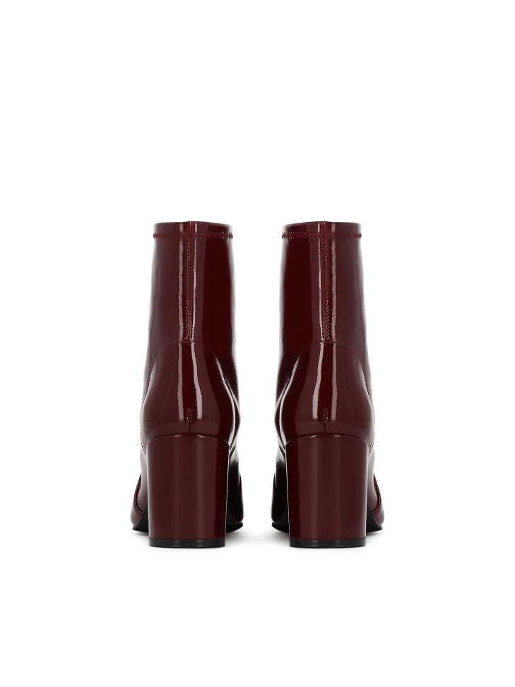 Kazar Maroon Stiletto Boots