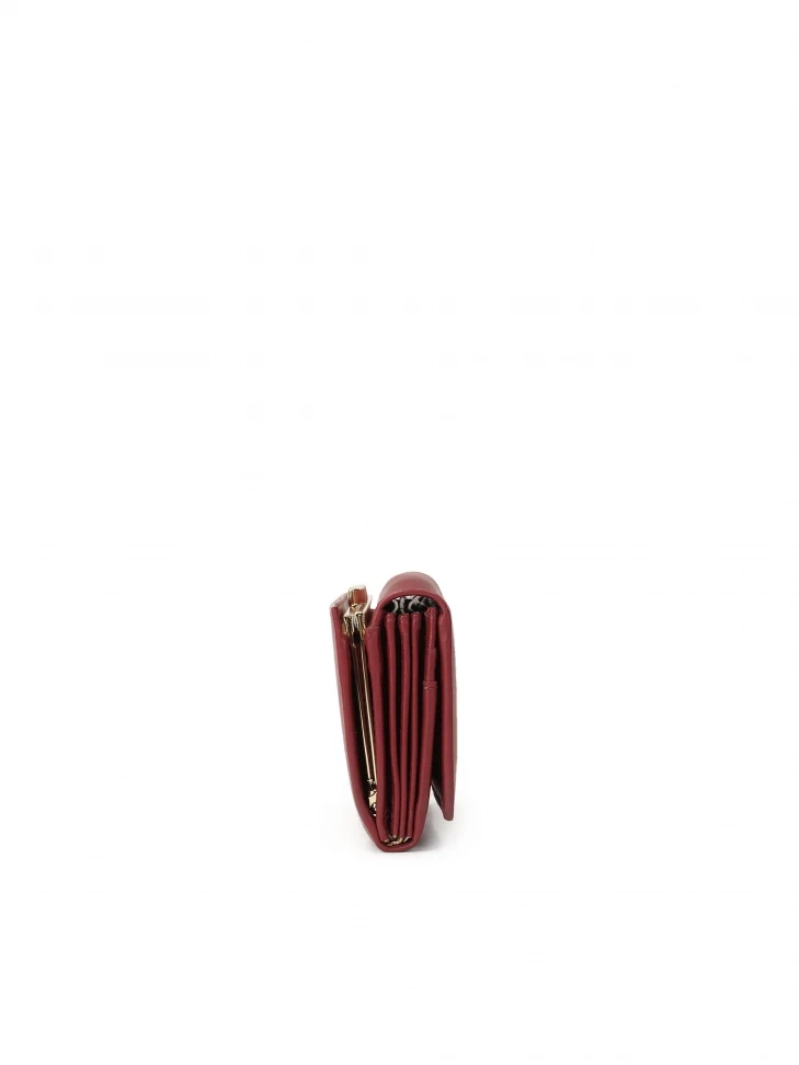 Kazar Maroon Women's Leather Wallet