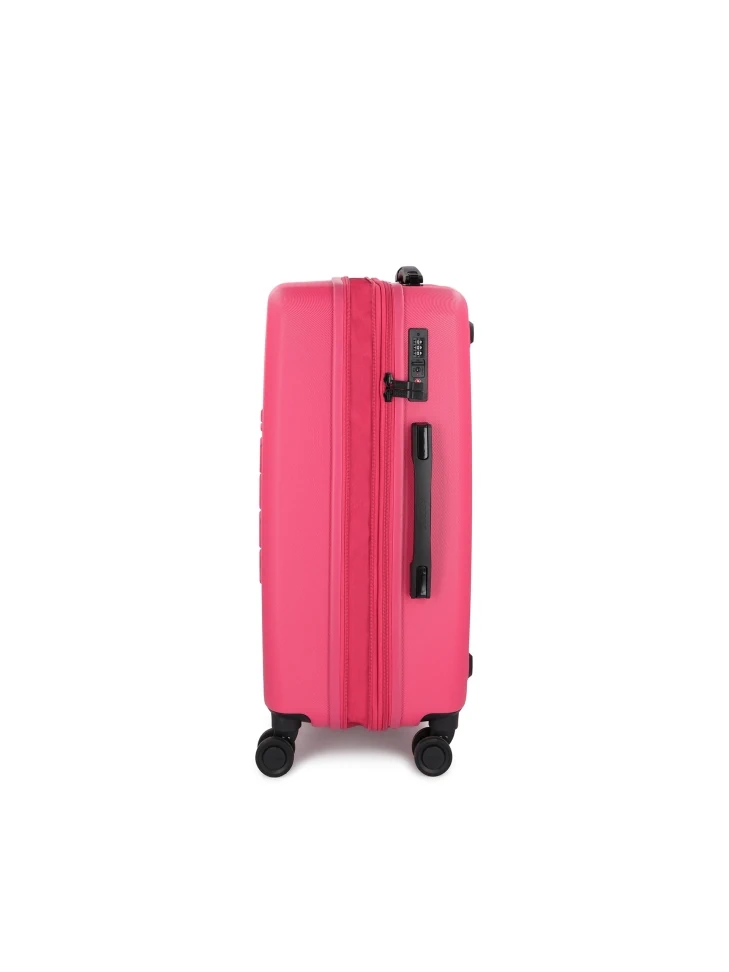 Kazar Medium Pink PC Suitcase With TSA Lock