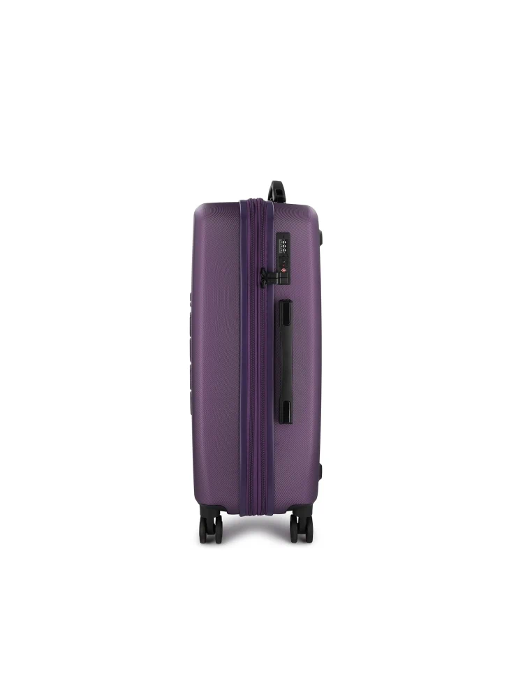 Kazar Medium Purple PC Suitcase With Expansion