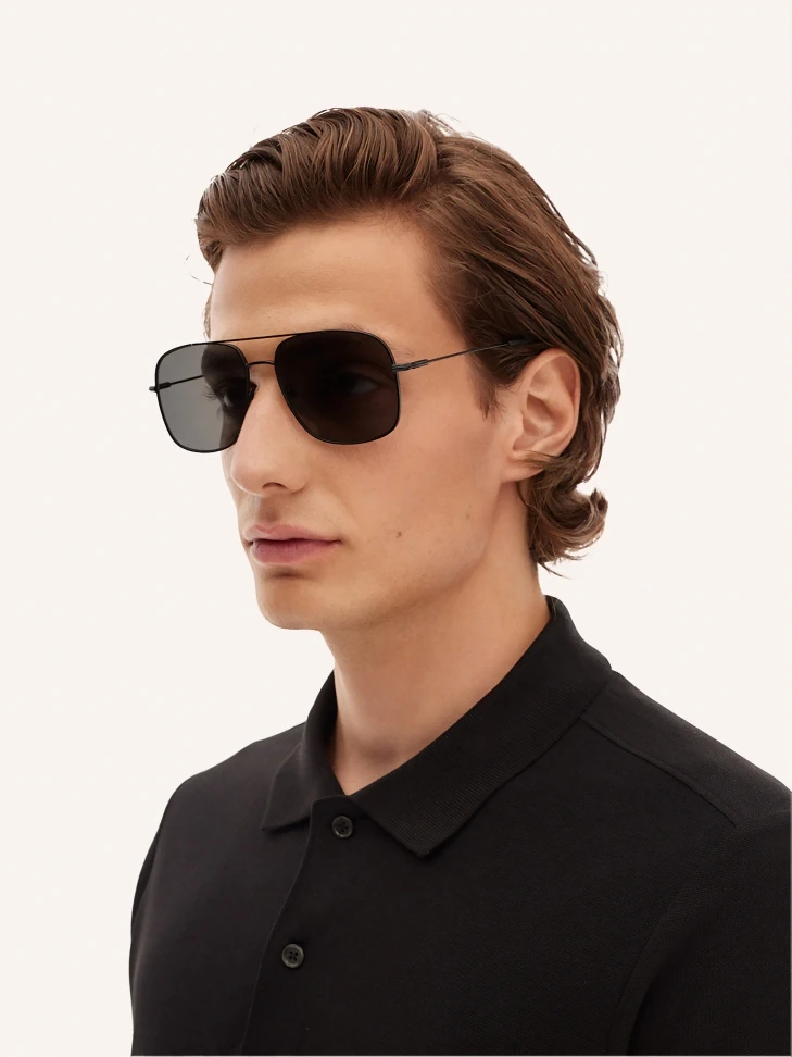 Kazar Men's Aviator Sunglasses With Polarisation
