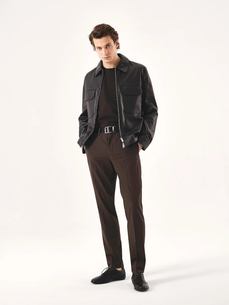 Kazar Men's Black And Brown Reversible Belt