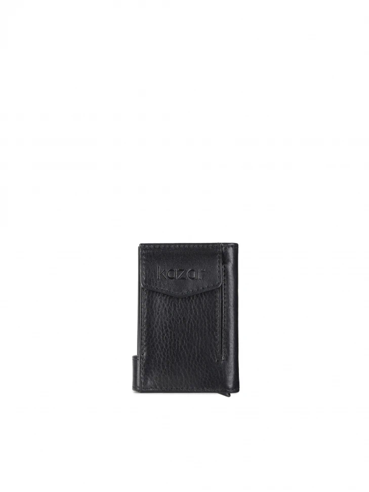 kazar Men's black automatic wallet