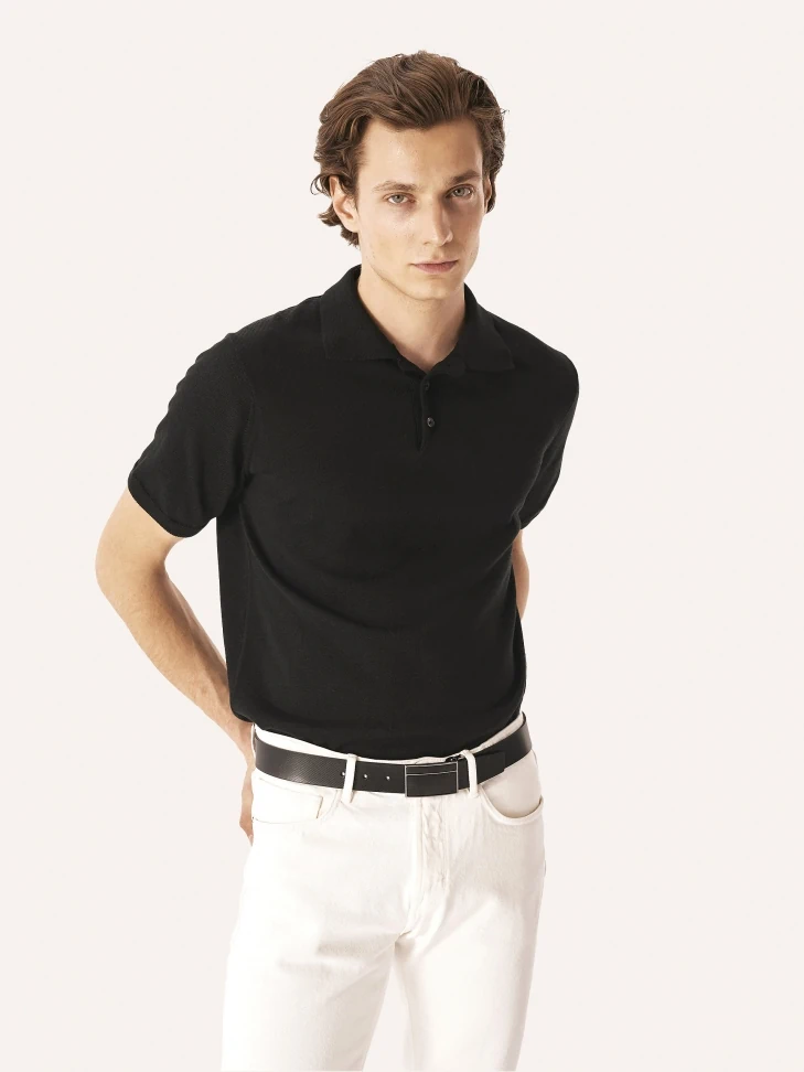 Kazar Men's Black Belt