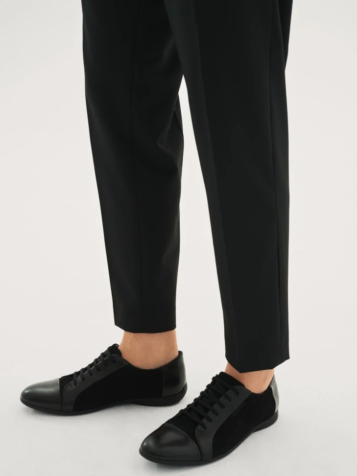 Kazar Men's Black Casual Shoes