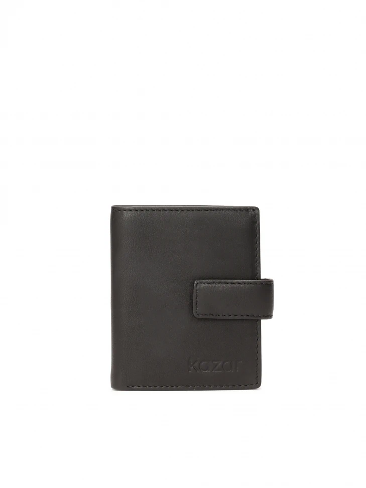 kazar Men's black clasp wallet