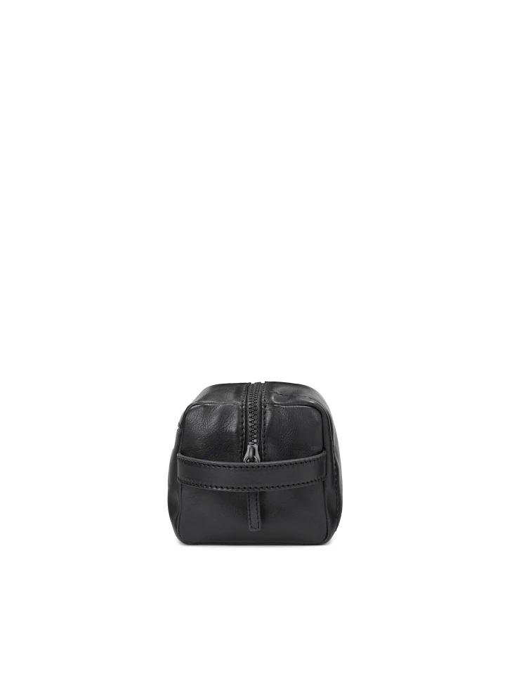 Kazar Men’s Black Cosmetics Bag