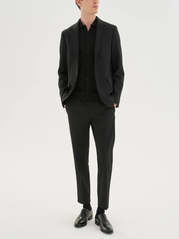 Kazar Men's Black Derby Shoes