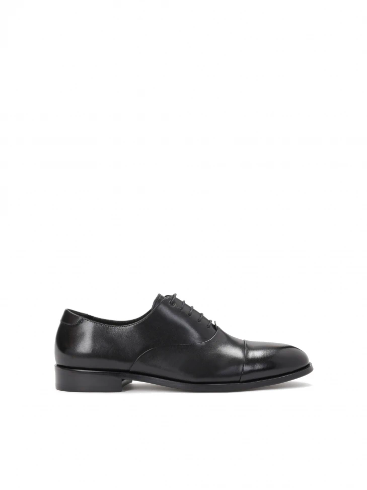 kazar Men's black derby shoes