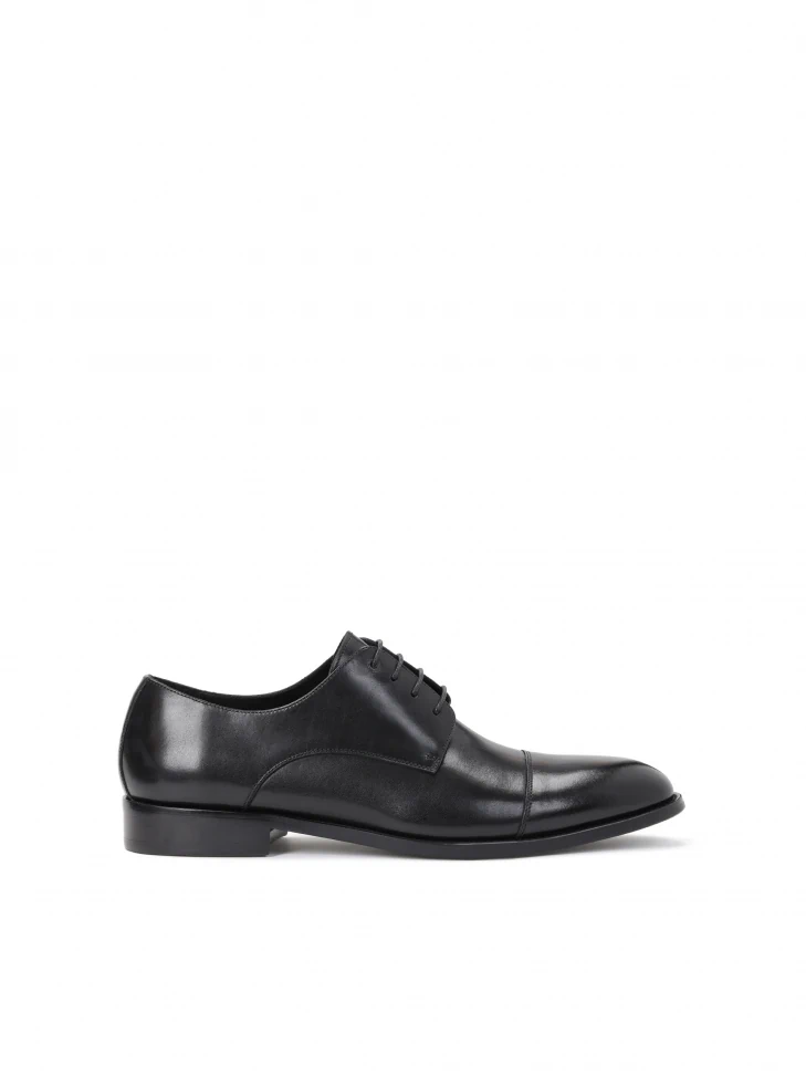 kazar Men's black derby shoes