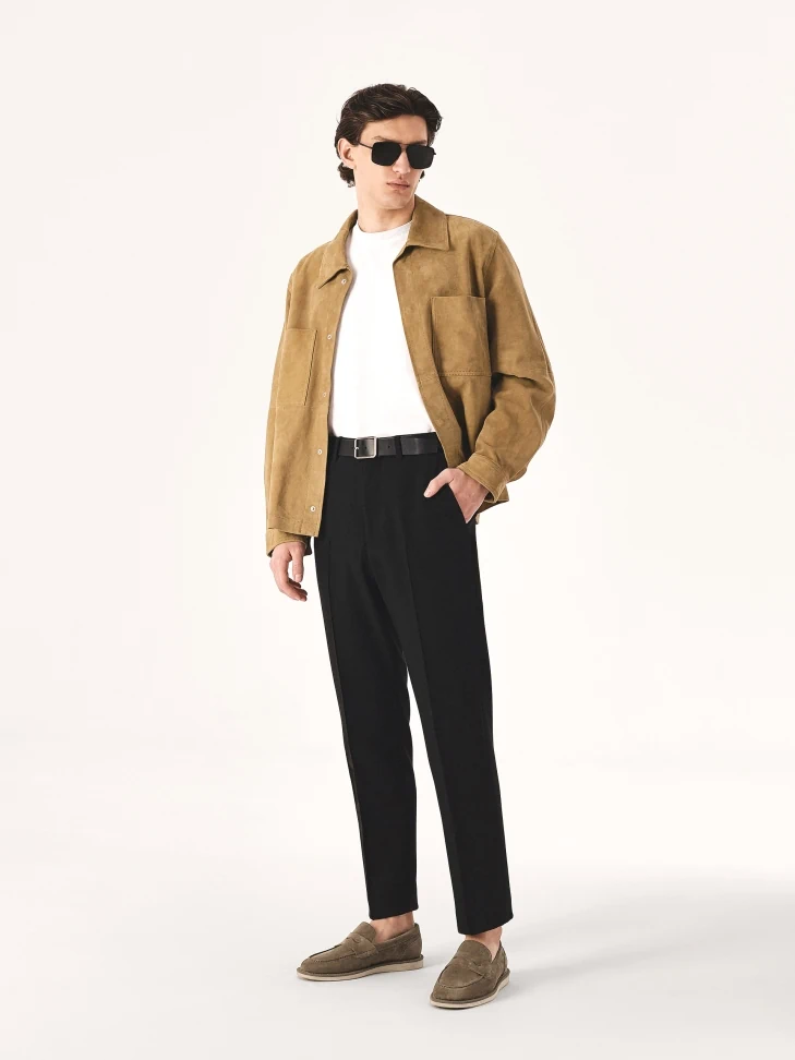 Kazar Men's Black Double-sided Belt