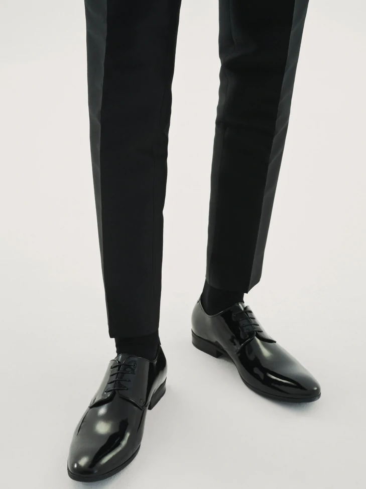 Kazar Men's Black Formal Shoes