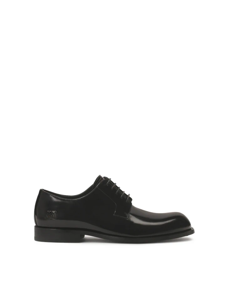 kazar Men's black formal shoes