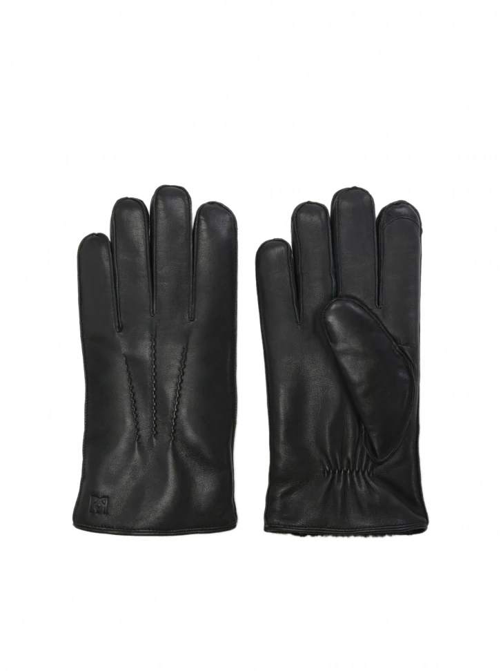 Kazar Men's Black Gloves