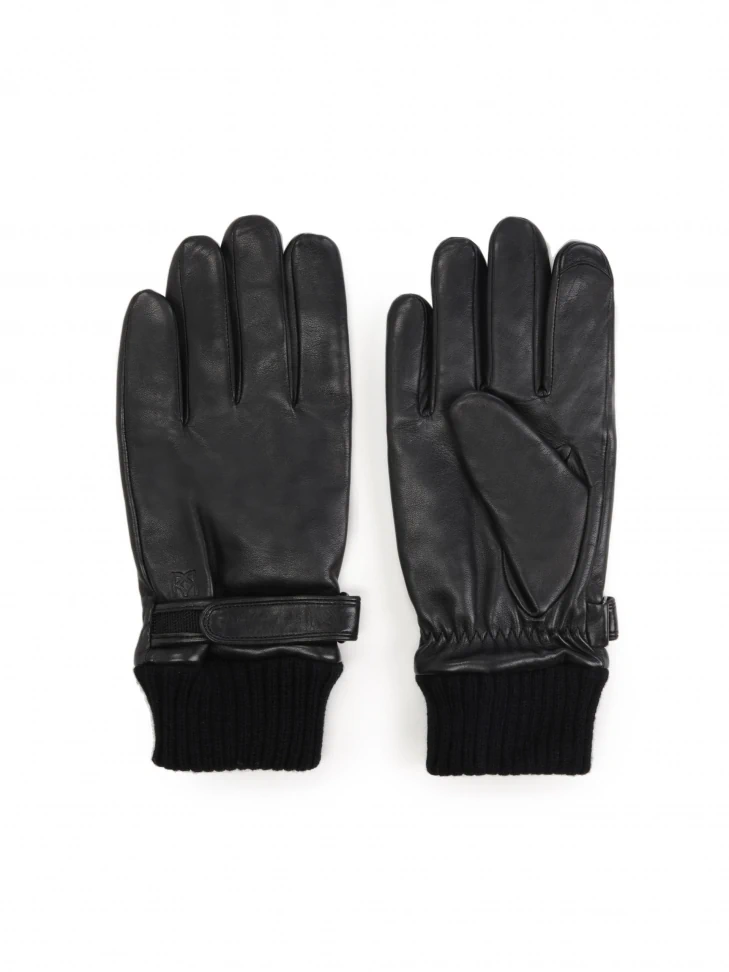 Kazar Men's Black Gloves