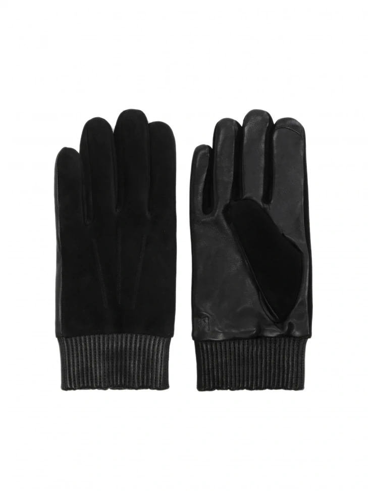Kazar Men's Black Gloves