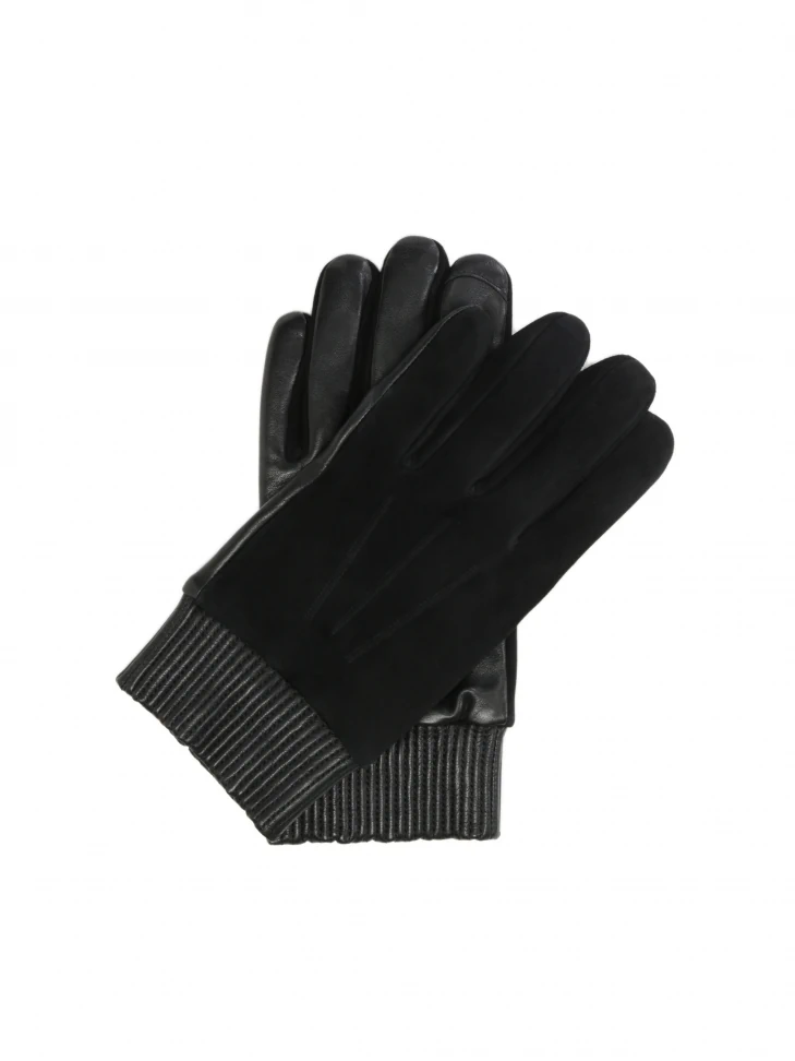Kazar Men's Black Gloves