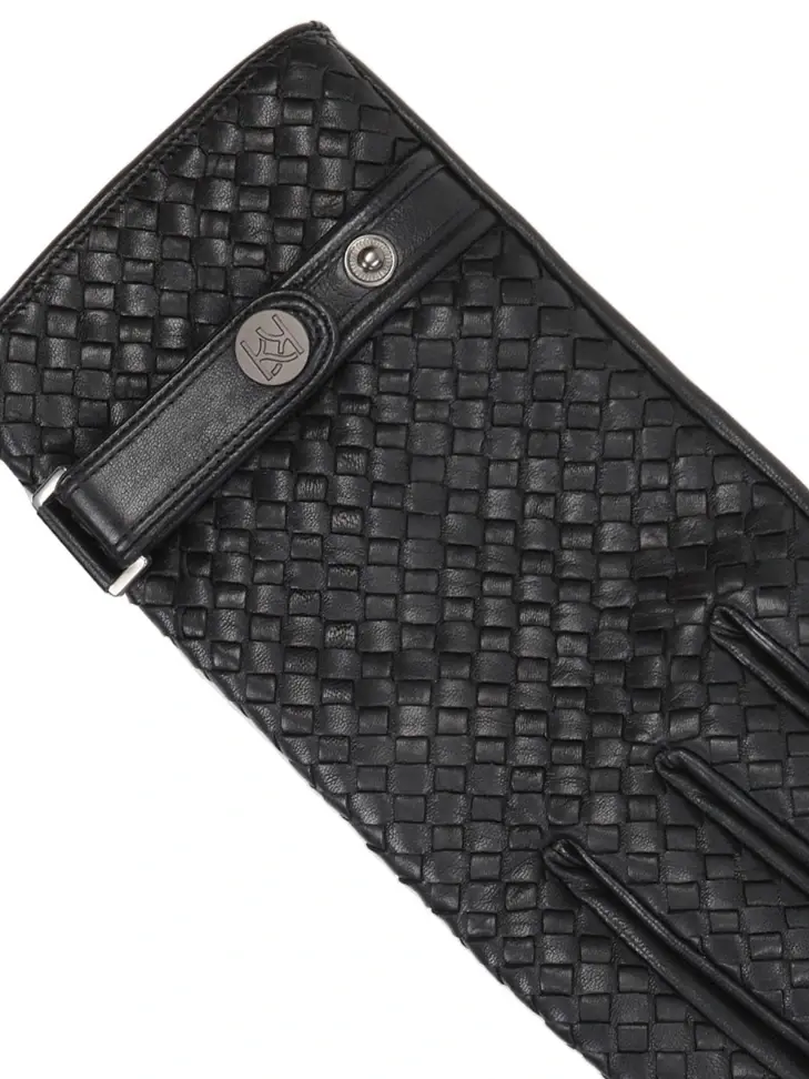 Kazar Men's Black Gloves