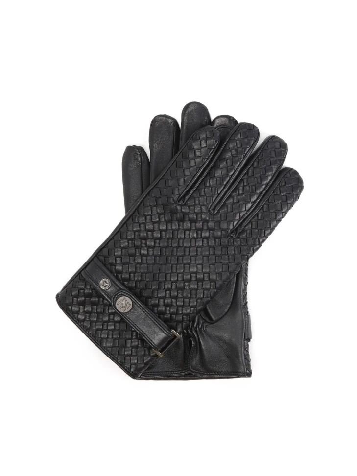 kazar Men's black gloves