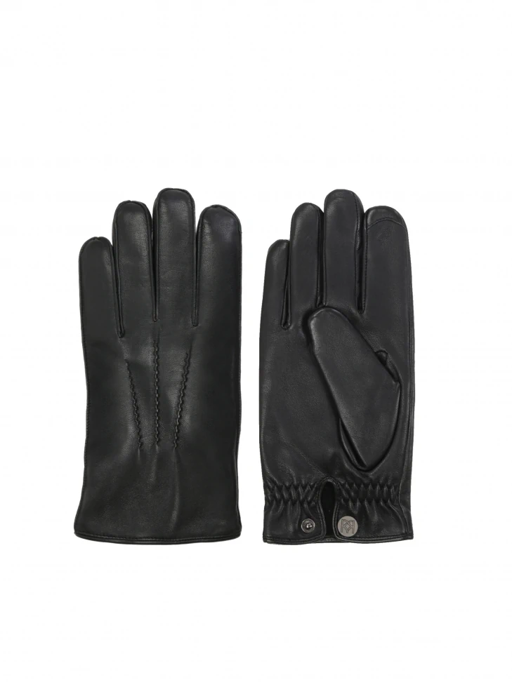 Kazar Men's Black Gloves