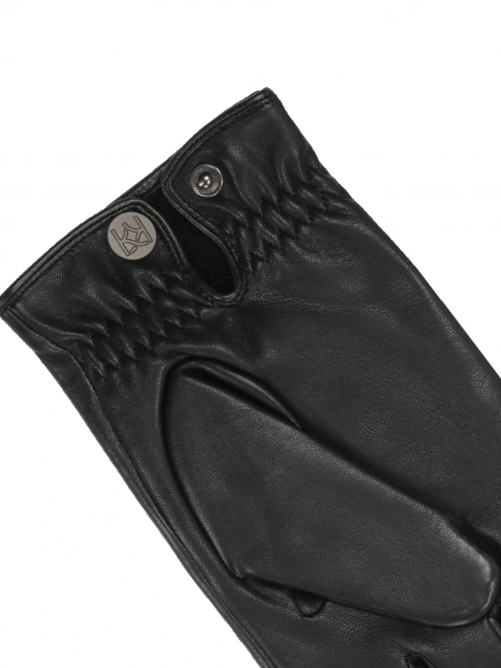 Kazar Men's Black Gloves