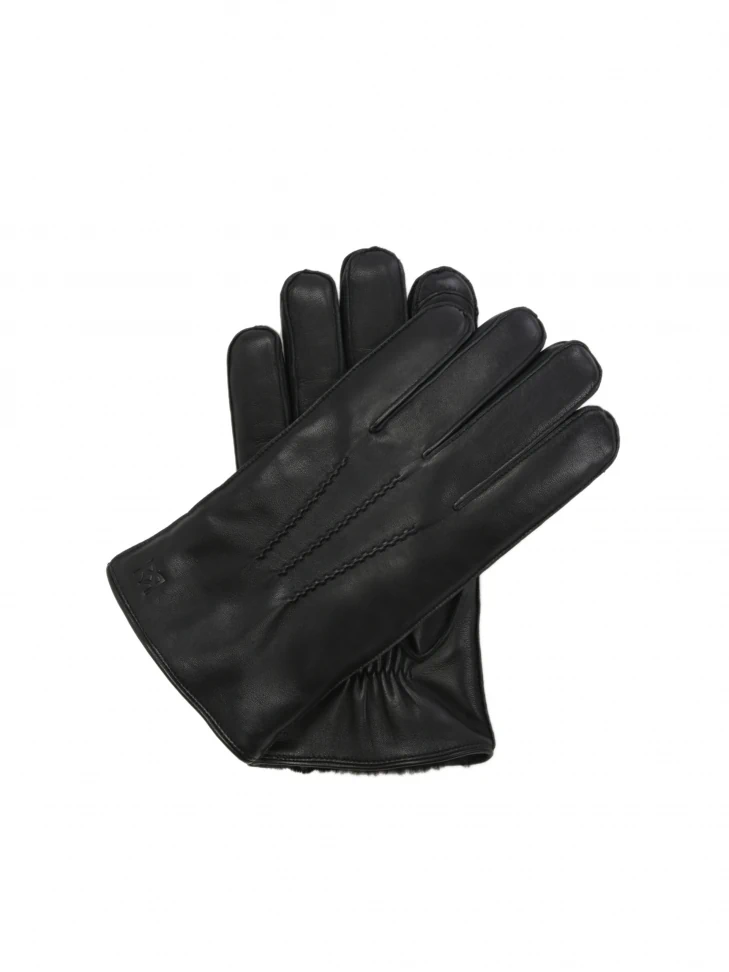 kazar Men's black gloves