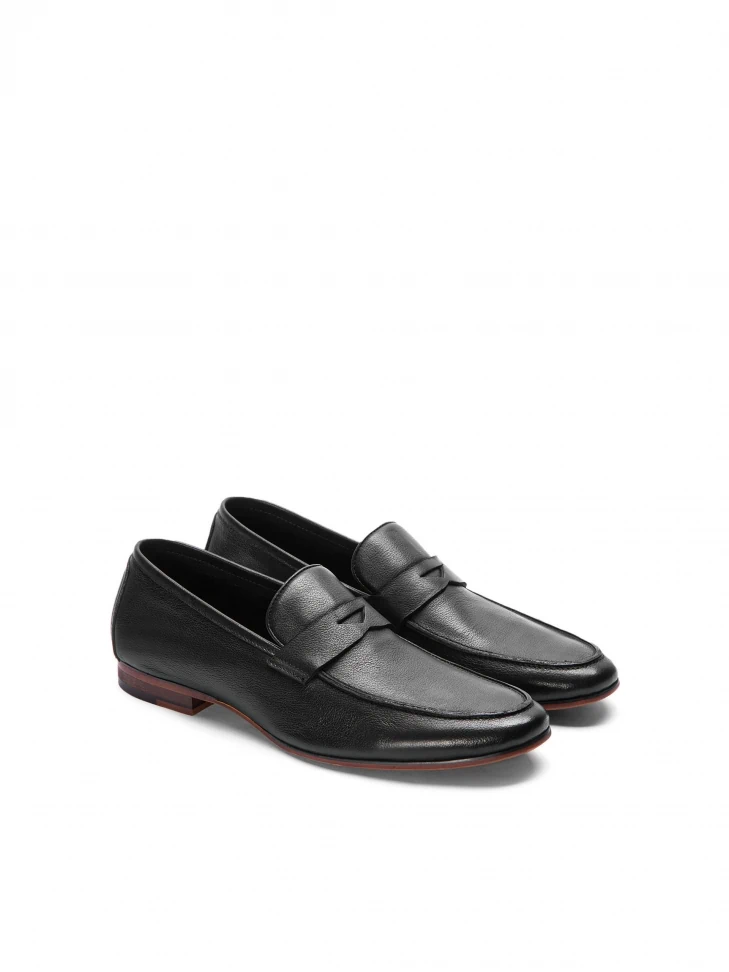 Kazar Men's Black Loafers