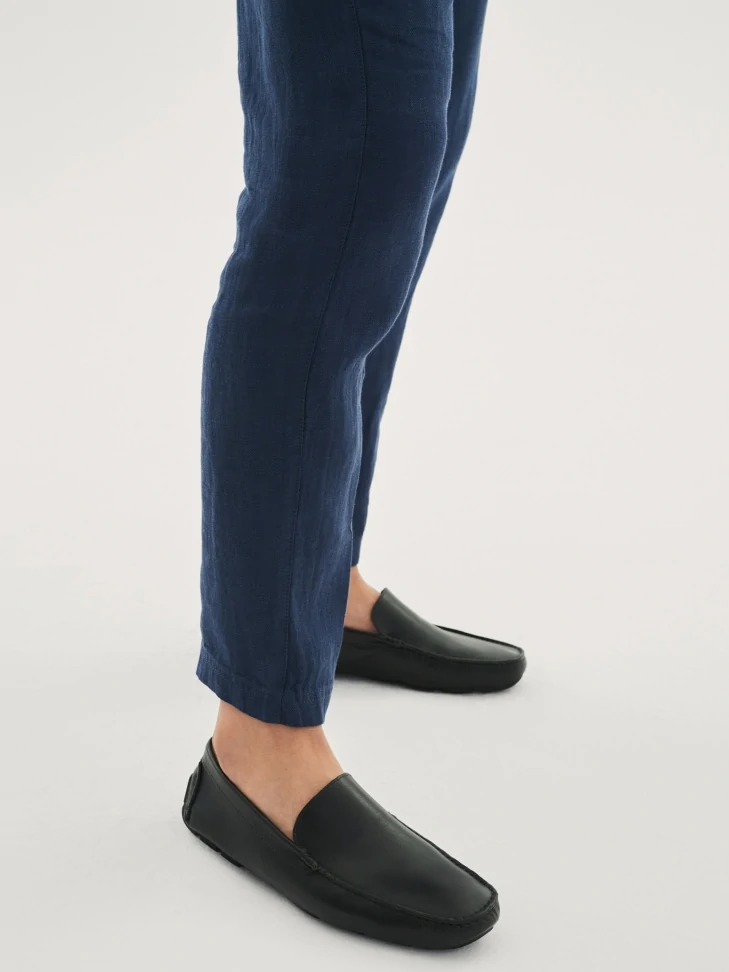 Kazar Men's Black Moccasins