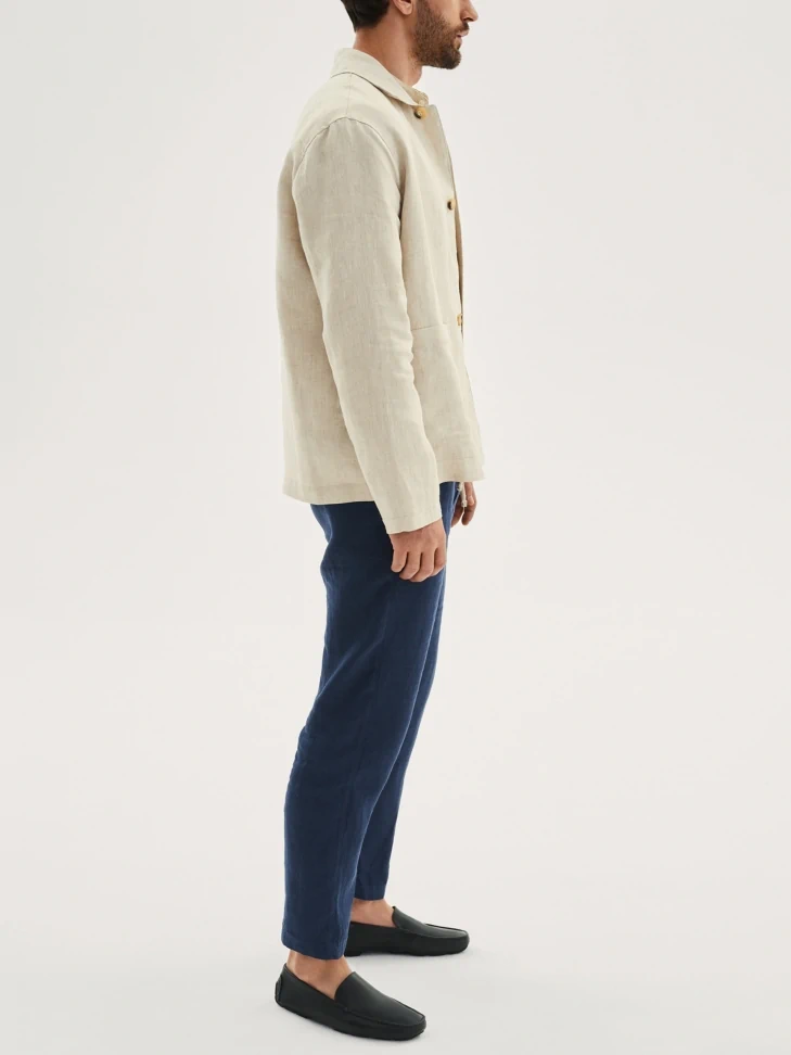 Kazar Men's Black Moccasins