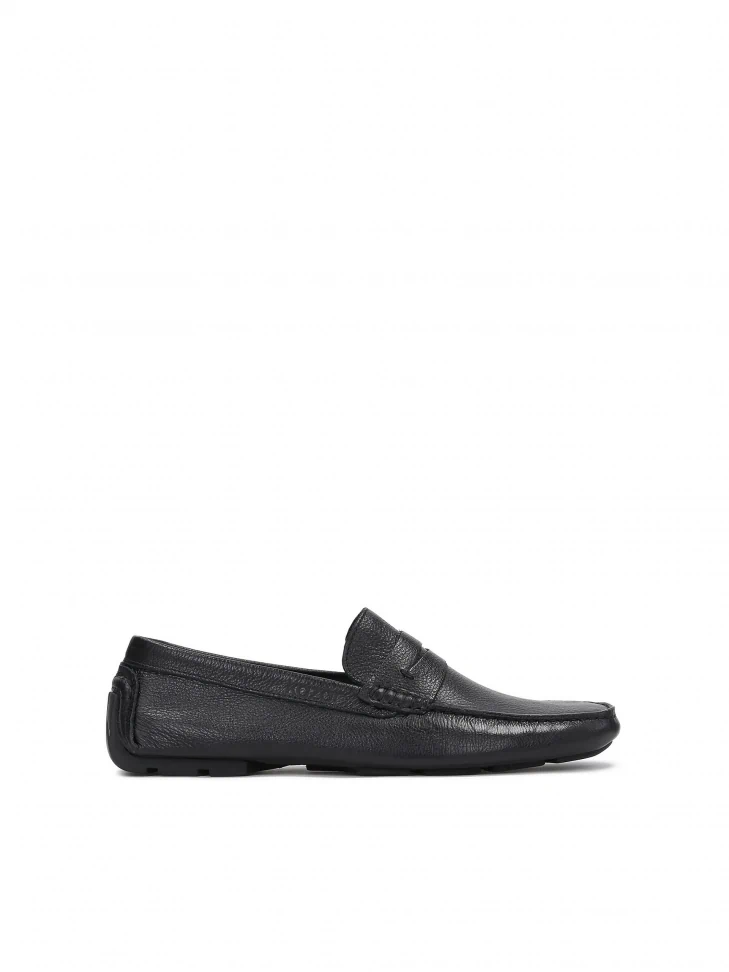 kazar Men's black moccasins