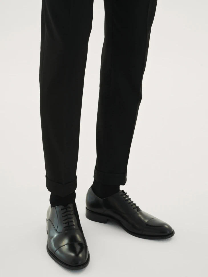 Kazar Men's Black Oxford Shoes