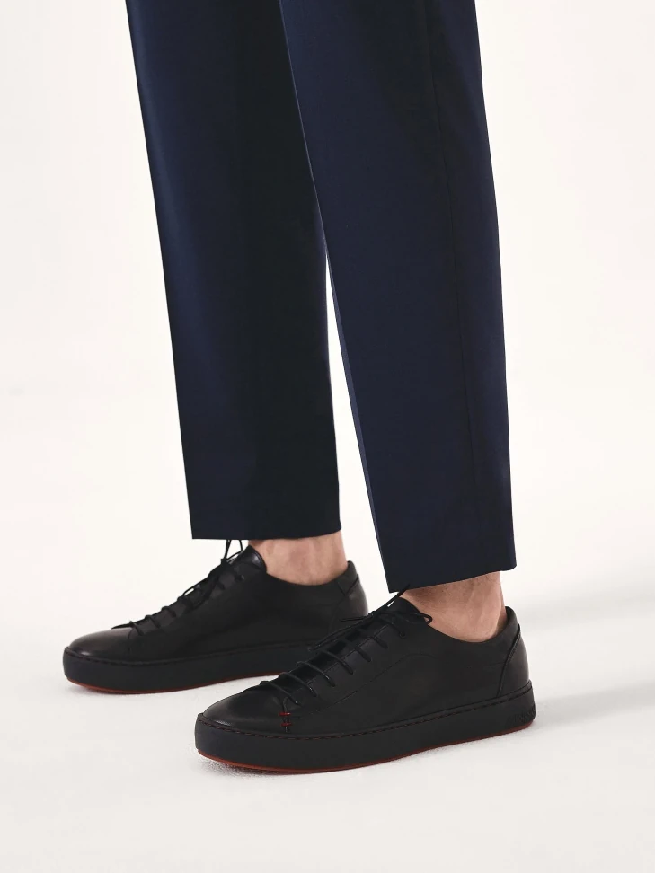 Kazar Men's Black Sneakers