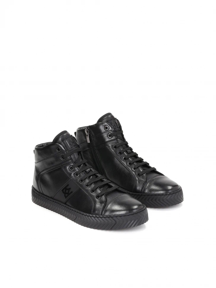 Kazar Men's Black Sneakers