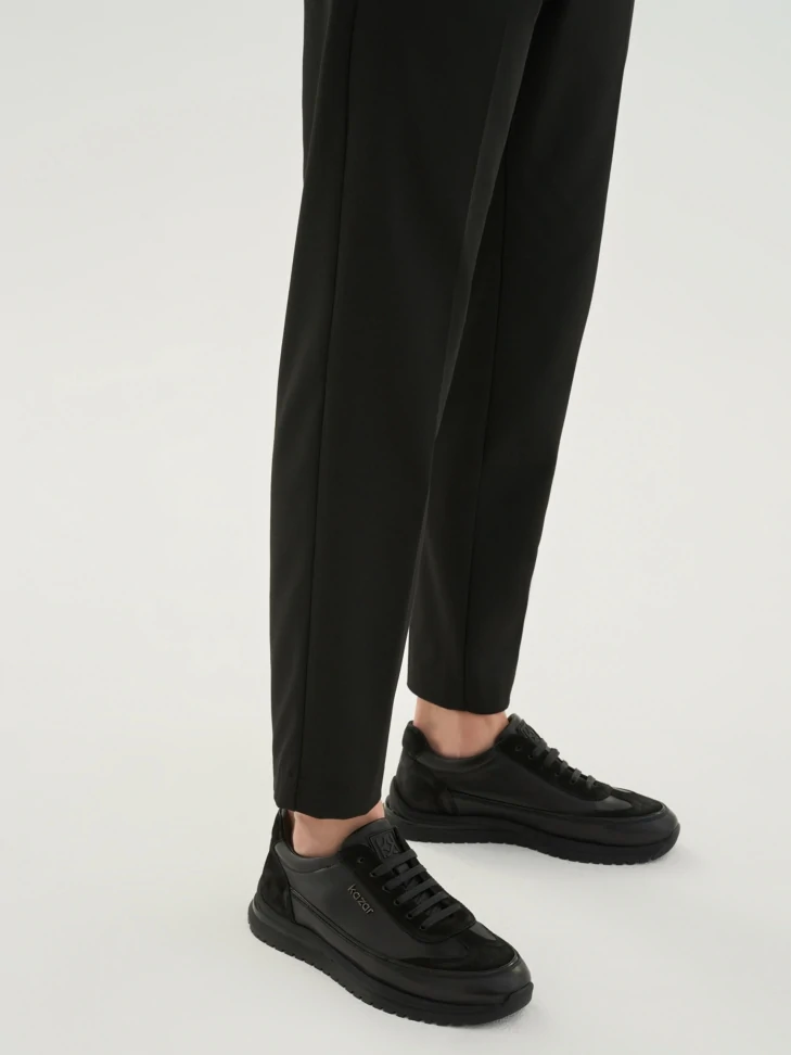 Kazar Men's Black Sneakers