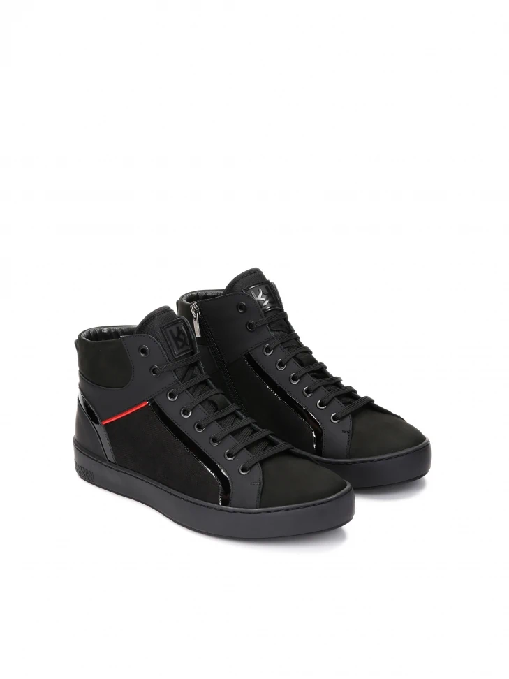 Kazar Men's Black Sneakers