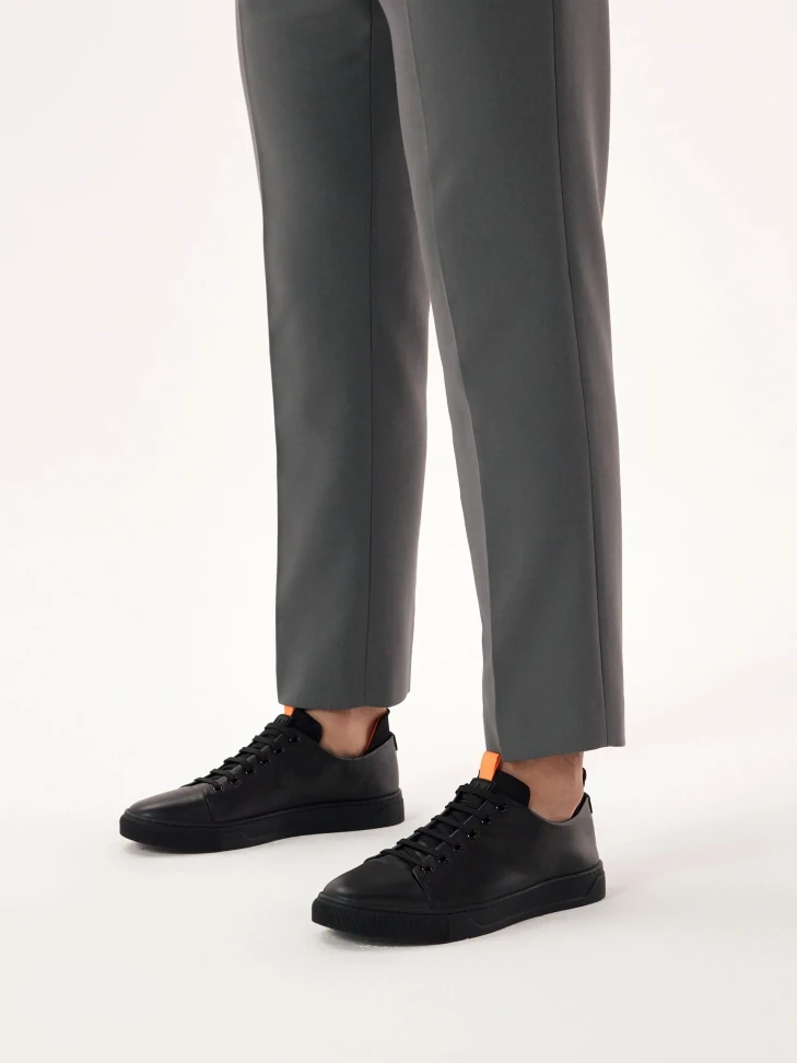 Kazar Men's Black Sneakers