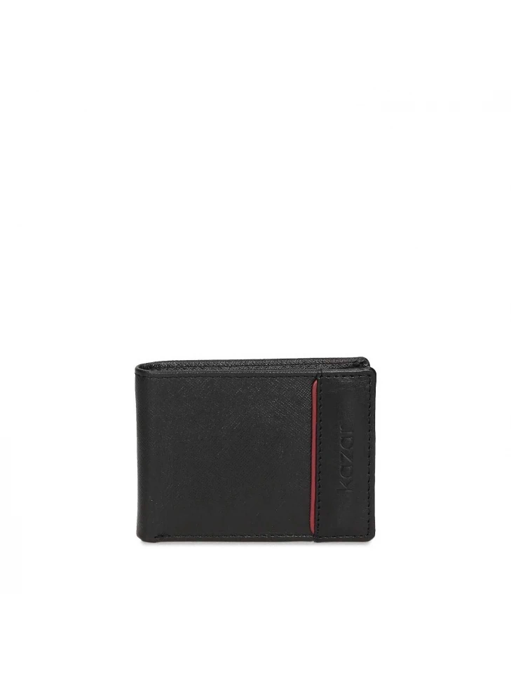 kazar Men's black wallet