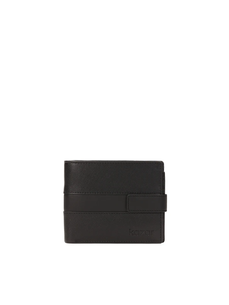 kazar Men's black wallet