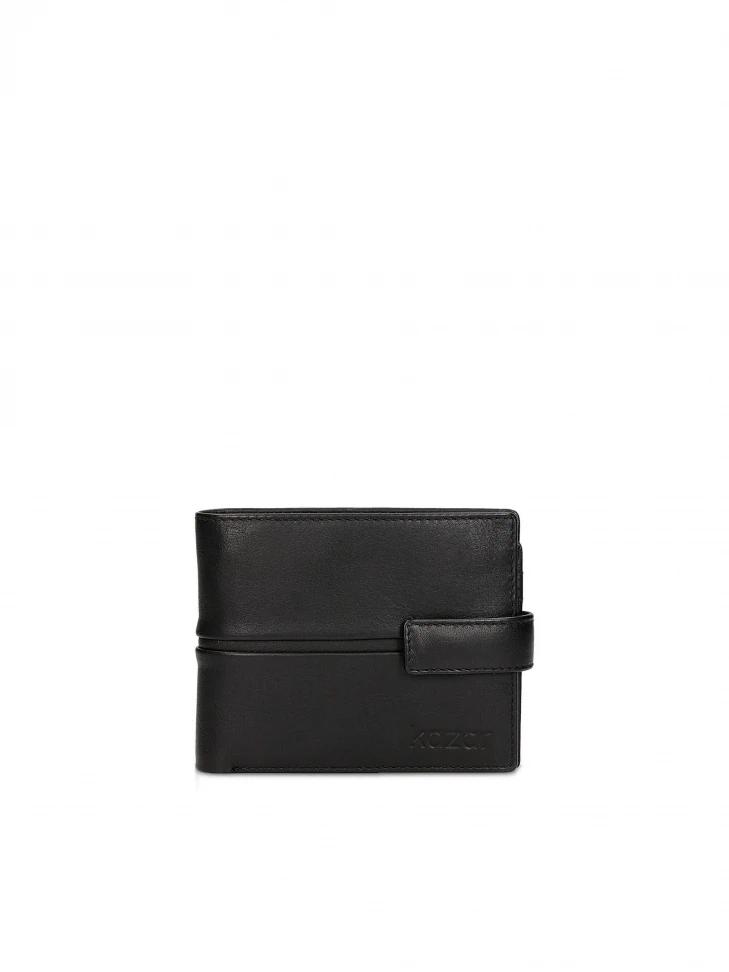 kazar Men's black wallet
