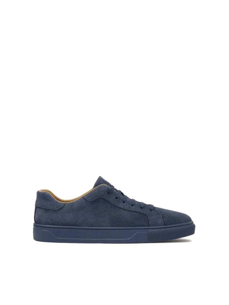 kazar Men's blue suede sneakers