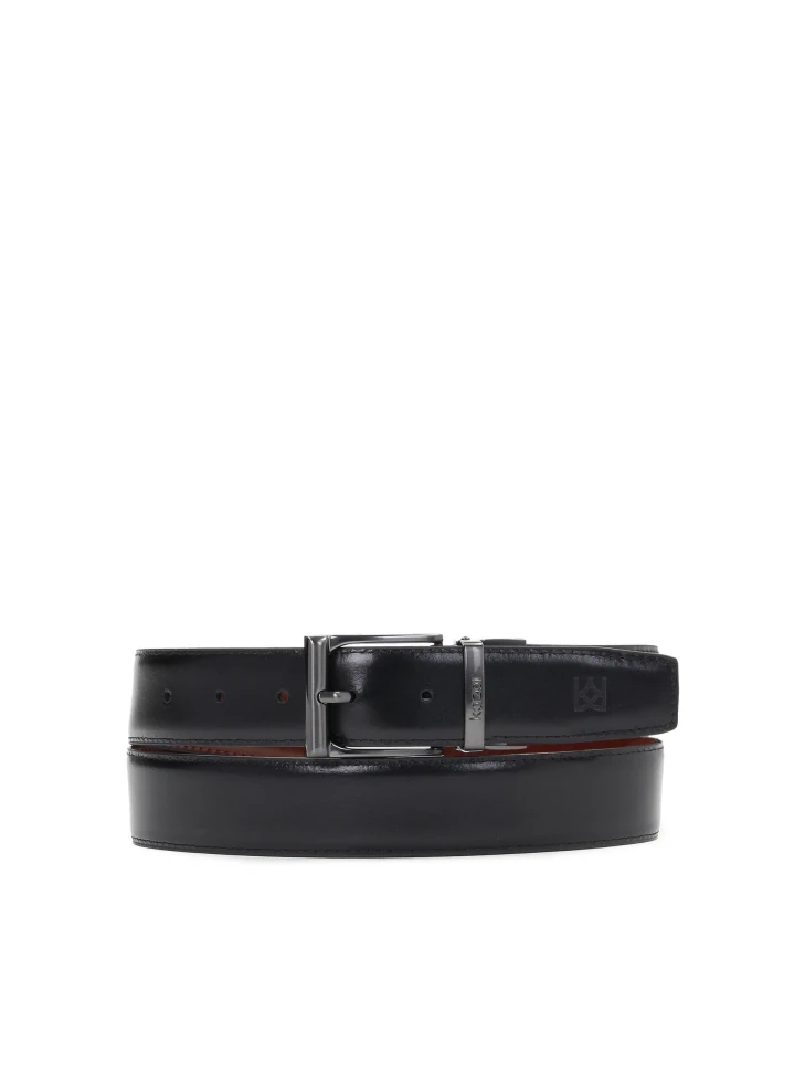 Kazar Men's Brown And Black Reversible Belt
