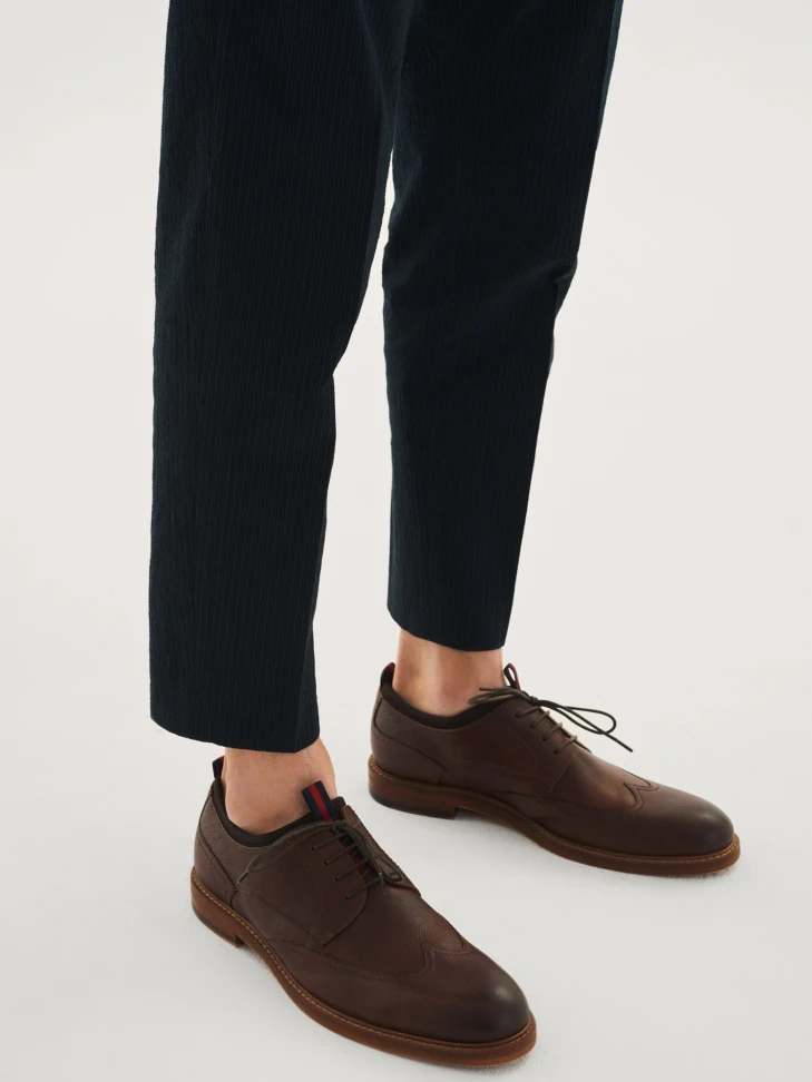 Kazar Men's Brown Derby Shoes