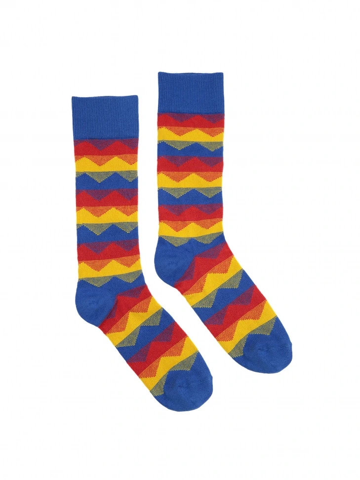 Kazar Men's Colourful Patterned Socks